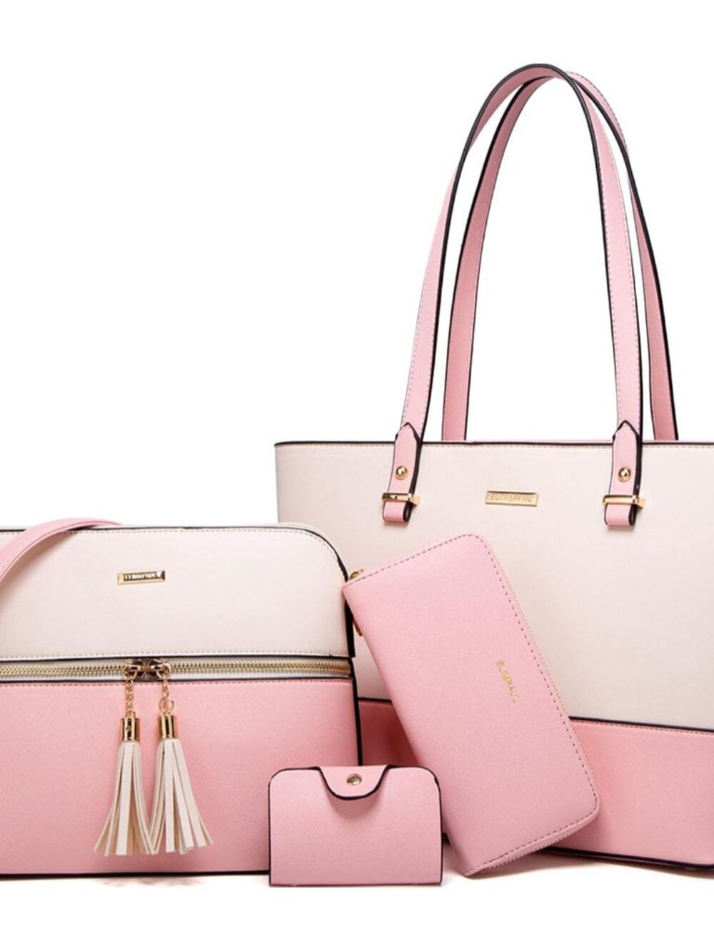 Women Fashion Synthetic Leather Handbags Tote Bag Shoulder Bag Top Handle Satche